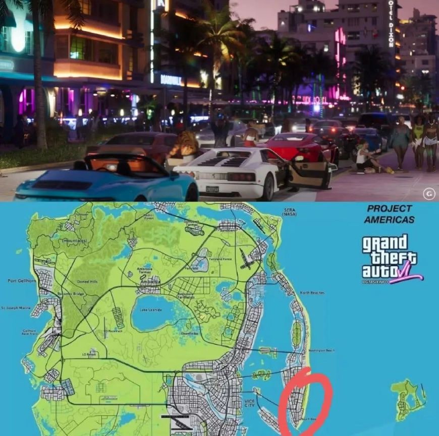 Карта GTA6